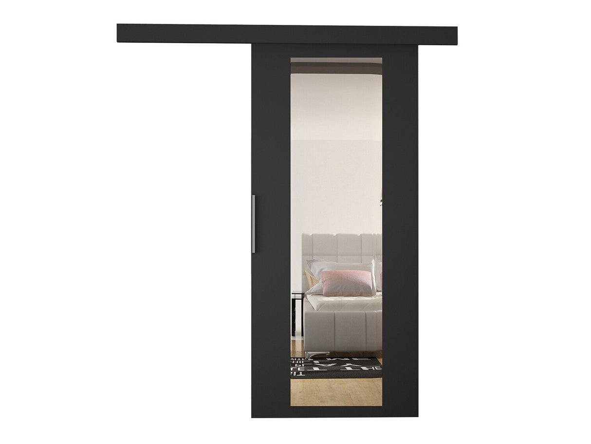 Tolóajtók Drzwi przesuwne LEO IV + samodomykacz, Szín: Fekete