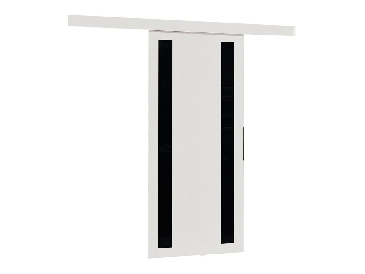 Tolóajtók Drzwi MALIBU WZORY M-6 90 + samodomykacz ( Merenem), Szín: Fehér + Fekete