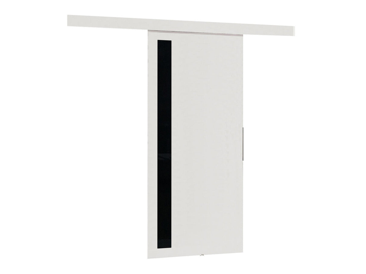 Tolóajtók Drzwi MALIBU WZORY M-5 100 + samodomykacz, Szín: Fehér + Fekete