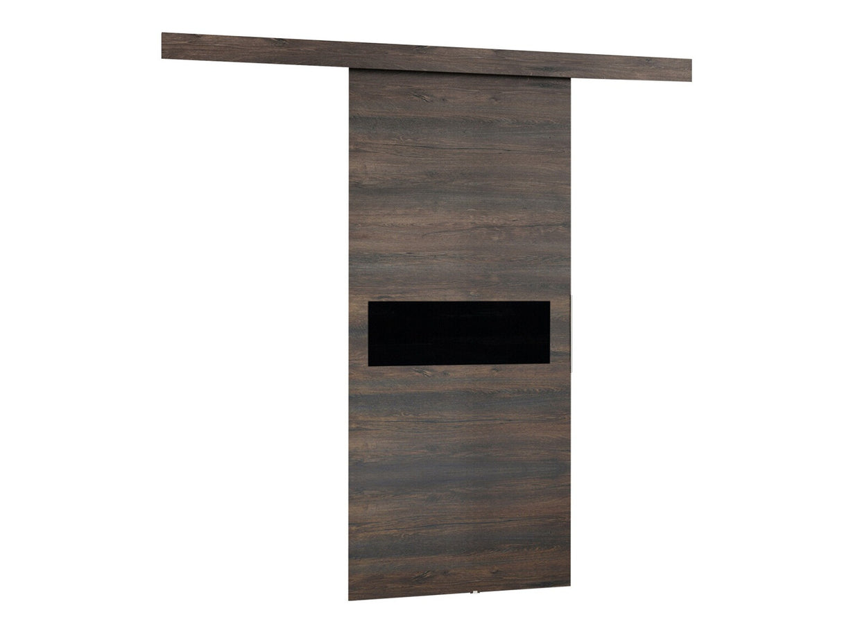 Tolóajtók Drzwi MALIBU WZORY M-4 100 + samodomykacz, Szín: Sötét kőris + Fekete