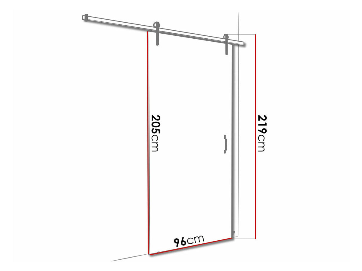 Tolóajtók Drzwi RETRO PLUS 90 + samodomykacz, Szín: Fehér