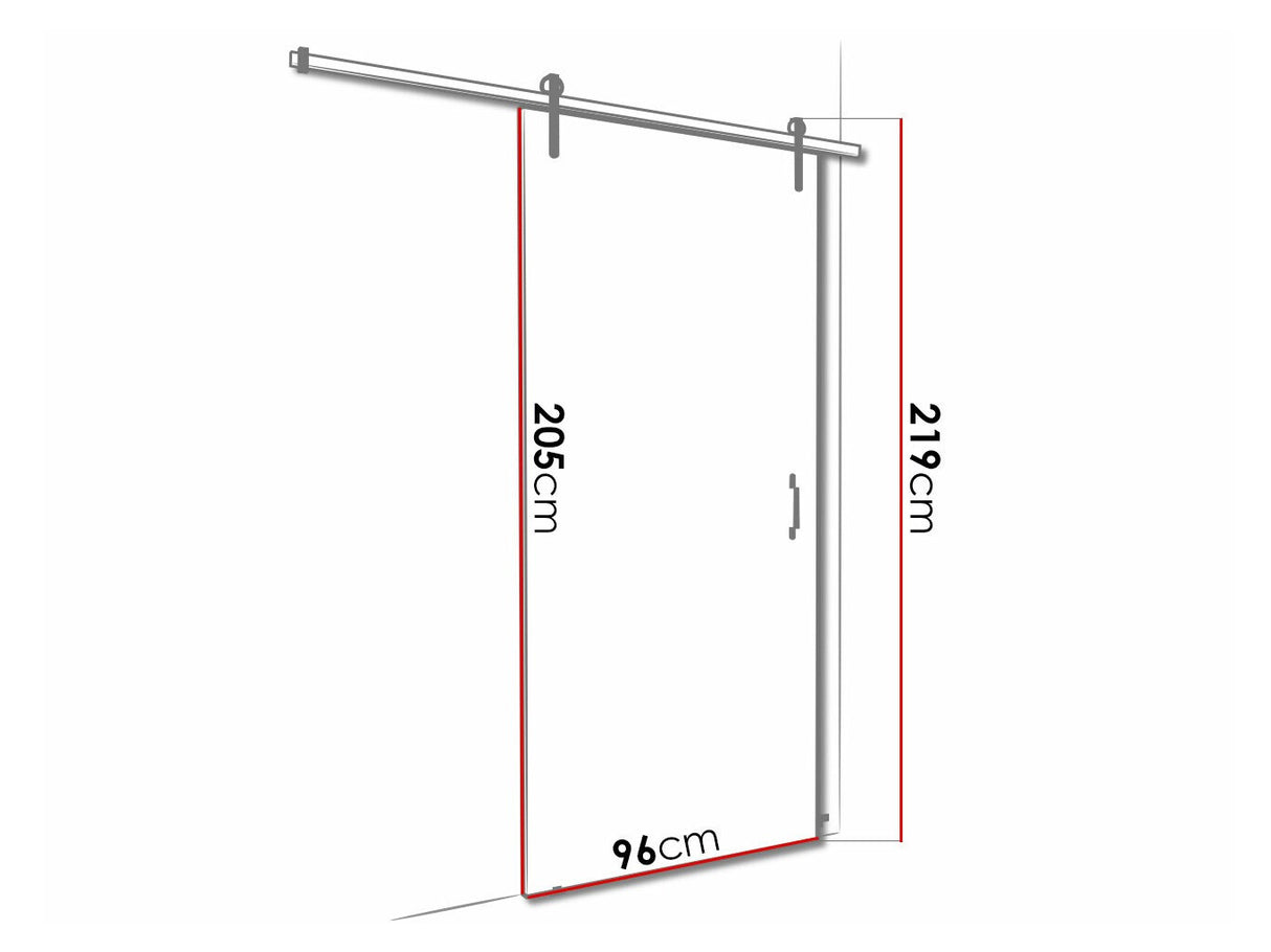 Tolóajtók Drzwi RETRO PLUS 90 + samodomykacz, Szín: Sonoma tölgy