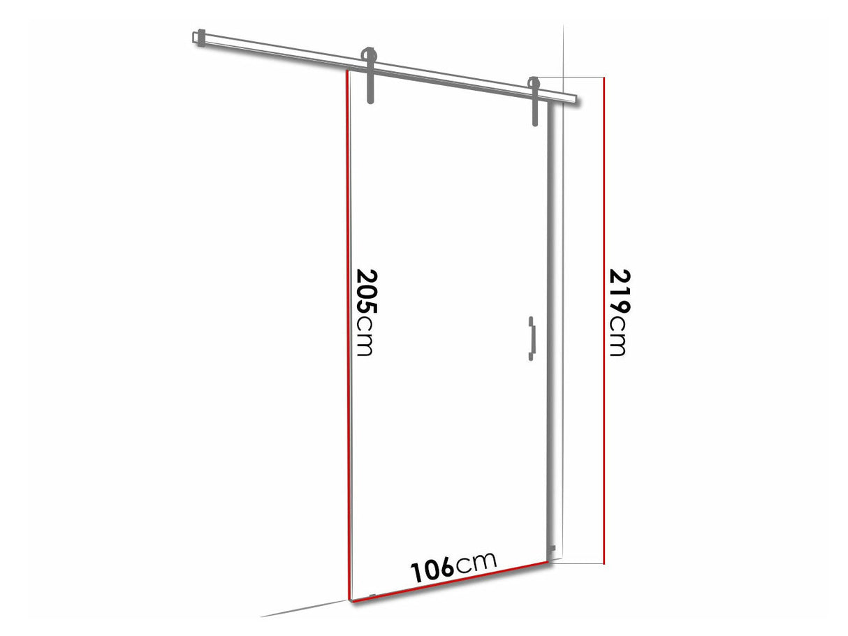 Tolóajtók Drzwi RETRO PLUS 100 + samodomykacz, Szín: Sötét kőris
