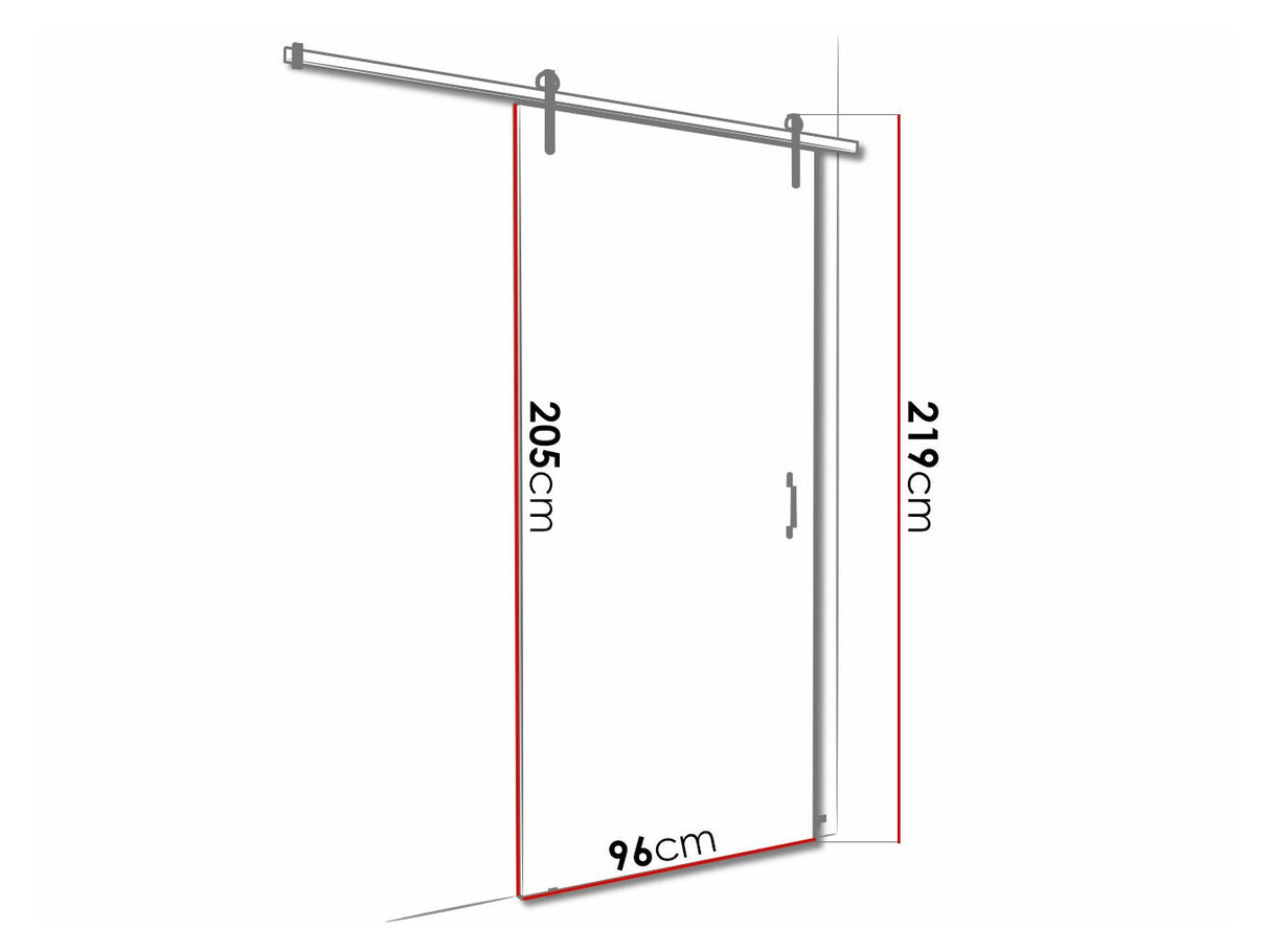 Tolóajtók Drzwi RETRO 2 90 + samodomykacz, Szín: Sötét kőris + Fekete