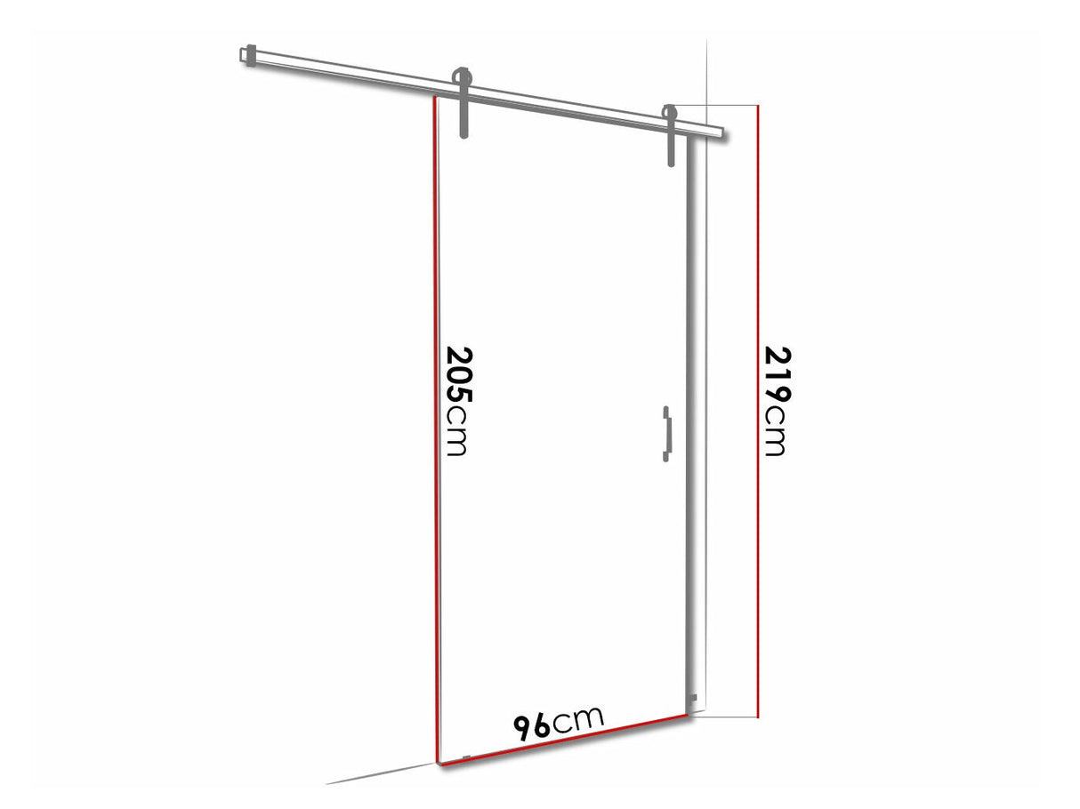 Tolóajtók Drzwi RETRO 1 90 + samodomykacz, Szín: Sötét kőris + Fekete