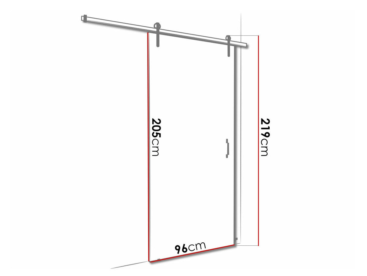 Tolóajtók Drzwi RETRO 1 90 + samodomykacz, Szín: Antracit + Fekete