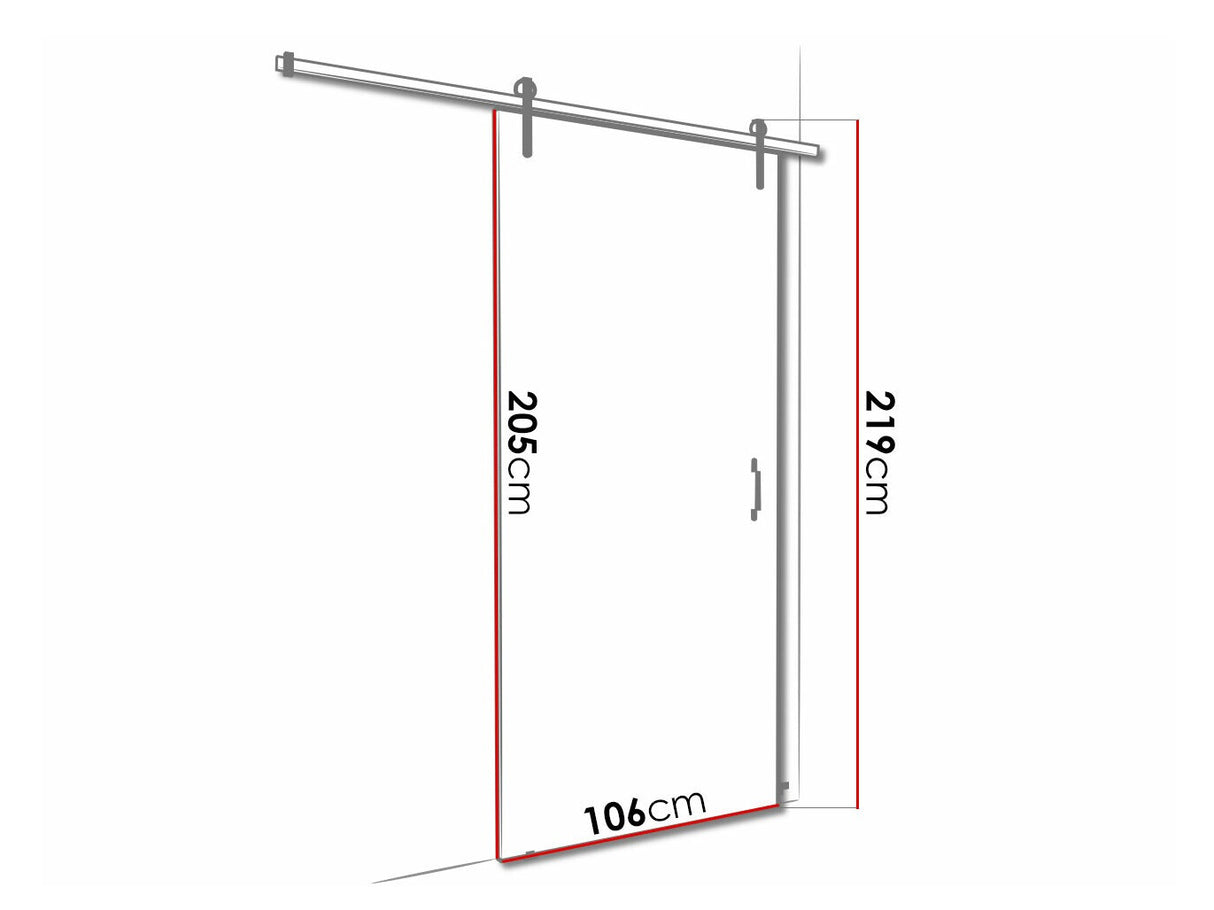 Tolóajtók Drzwi RETRO 1 100 + samodomykacz, Szín: Antracit + Fekete