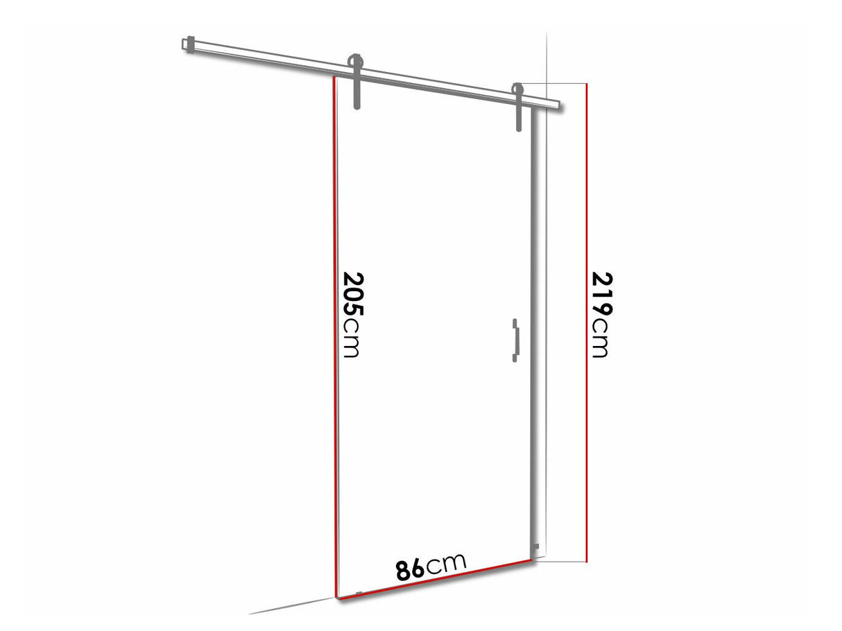Tolóajtók Drzwi RETRO 80 + samodomykacz, Szín: Fehér