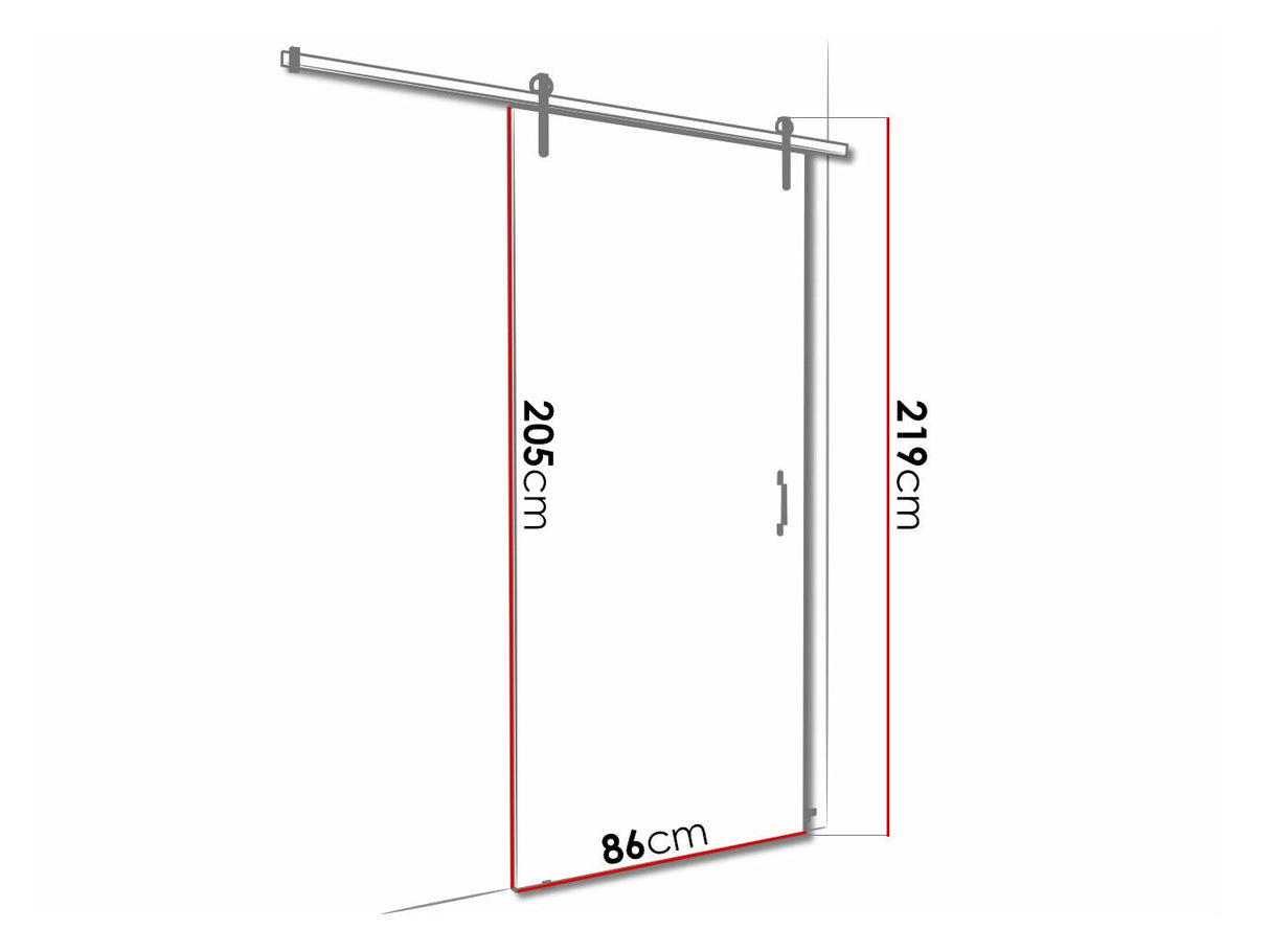 Tolóajtók Drzwi RETRO 80 + samodomykacz, Szín: Sötét kőris