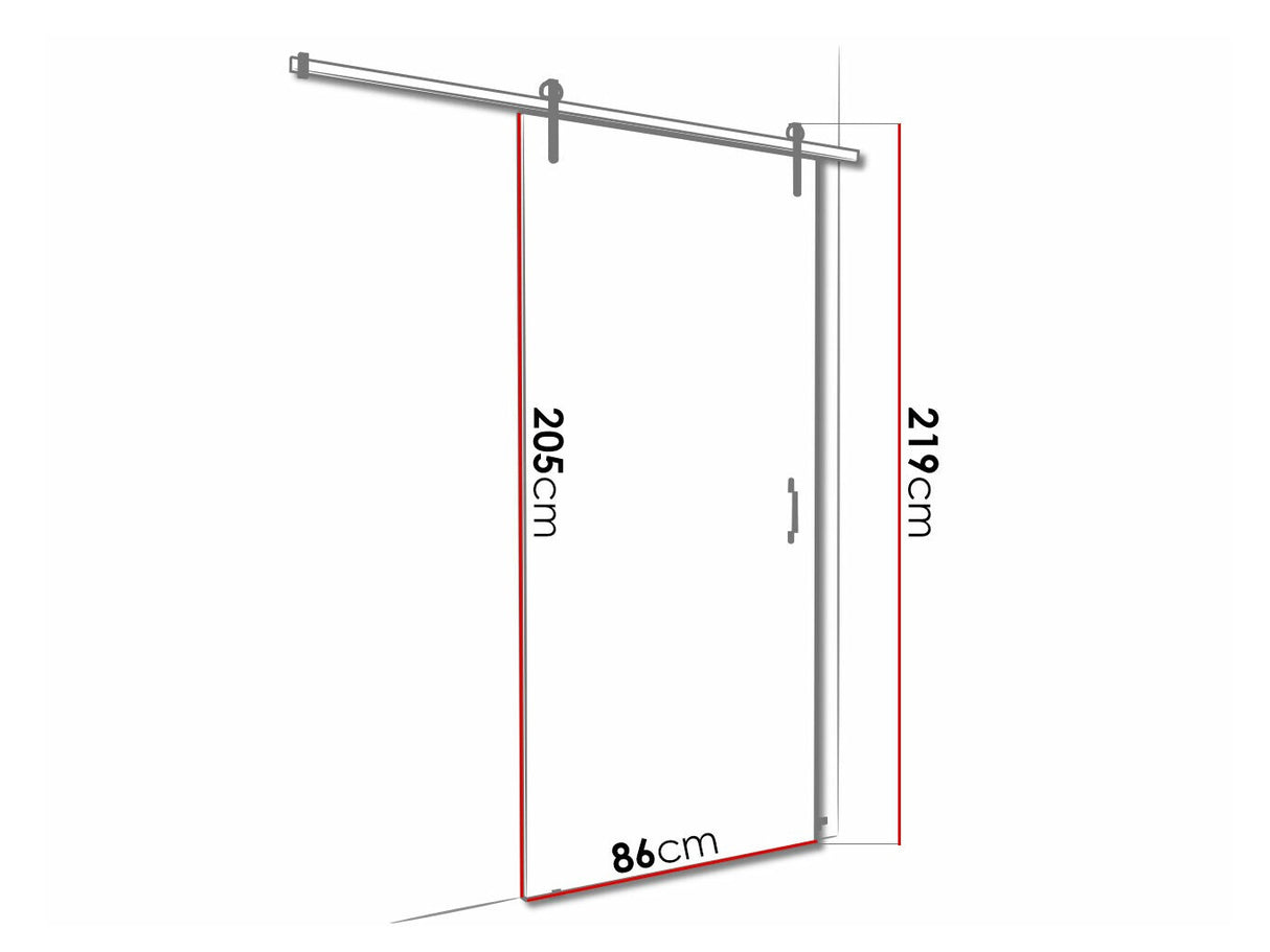 Tolóajtók Drzwi RETRO 80 + samodomykacz, Szín: Antracit