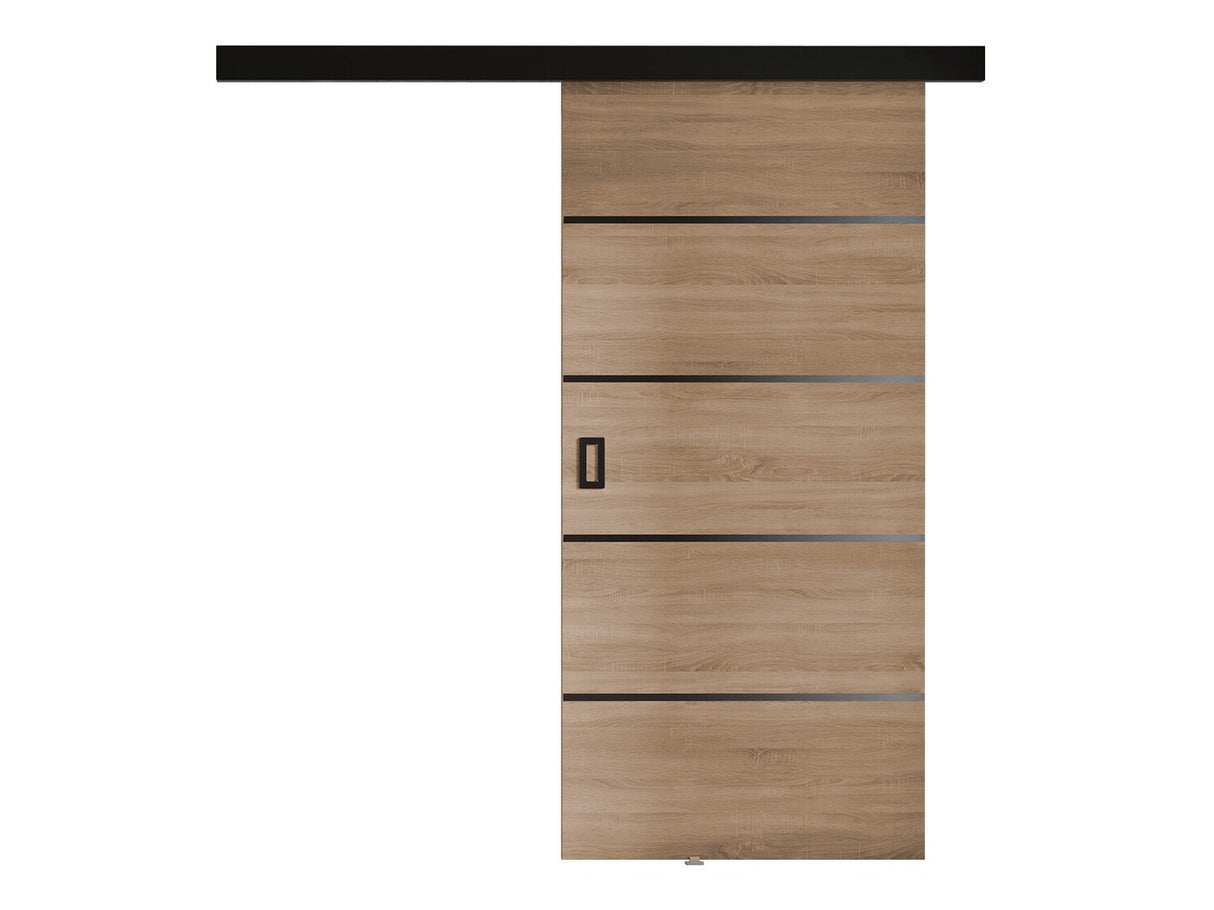 Tolóajtók Drzwi WERDI PLUS 80 + samodomykacz, Szín: Sonoma tölgy