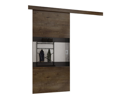 Tolóajtók Drzwi LUMBA 90 + samodomykacz (Arturo), Szín: Sötét kőris + Fekete