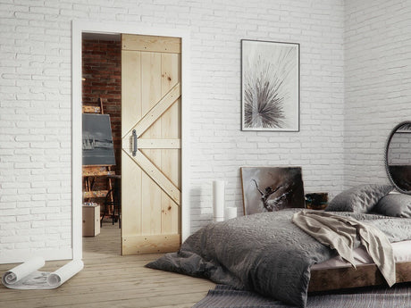 Tolóajtók Drzwi OLD 80 + samodomykacz + oście. Lita sosna 5903211100833