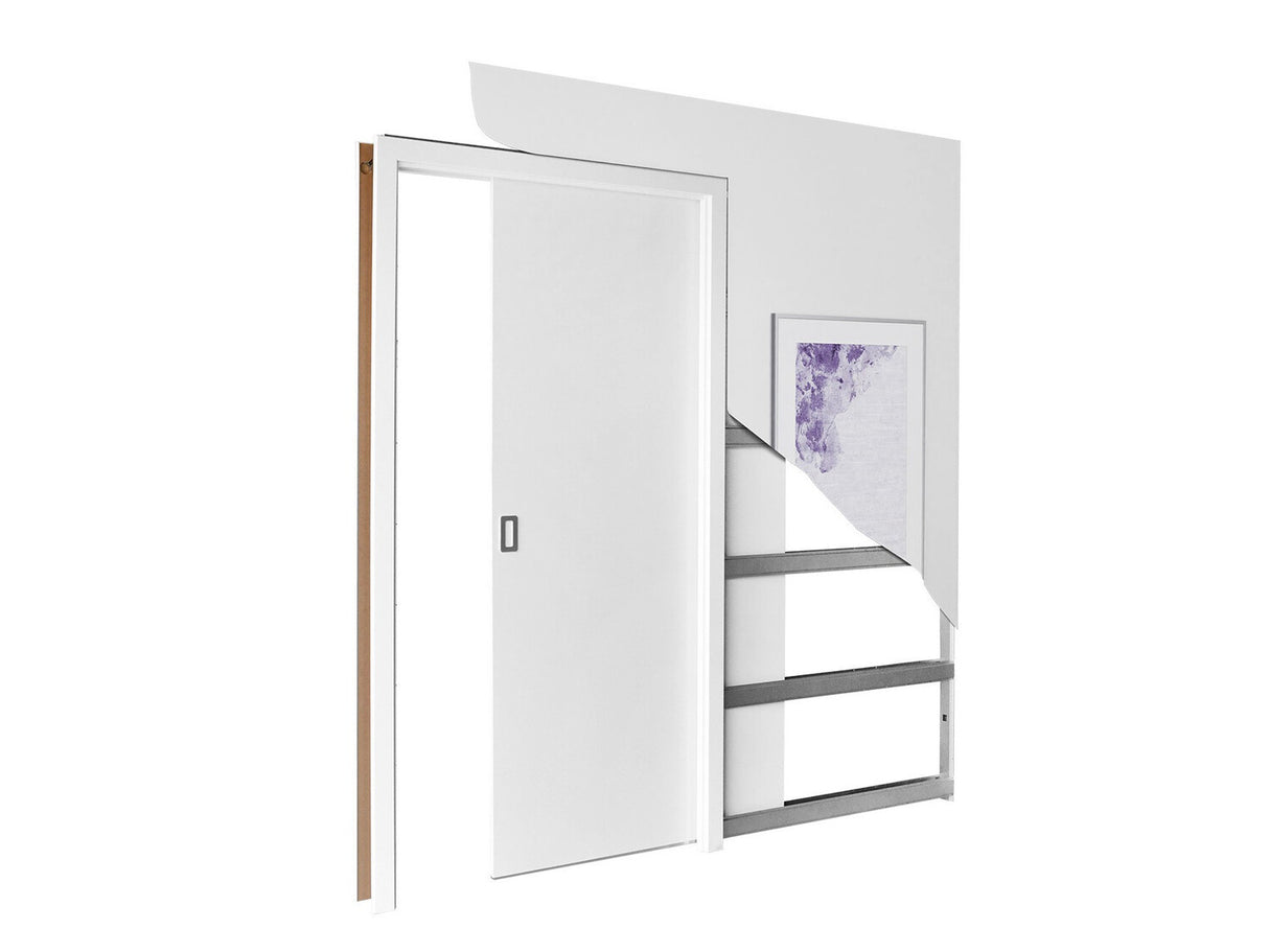 Tolóajtók Drzwi w kasecie EVO 100 (drz+kas+oście) (Monstera), Szín: Sonoma tölgy