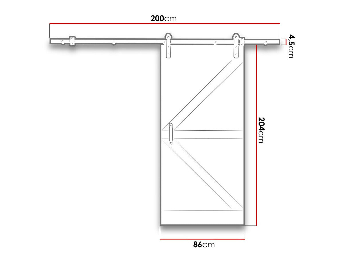Tolóajtók Drzwi GREEN 80 z samodomykaczem Lita sosna (Greta)