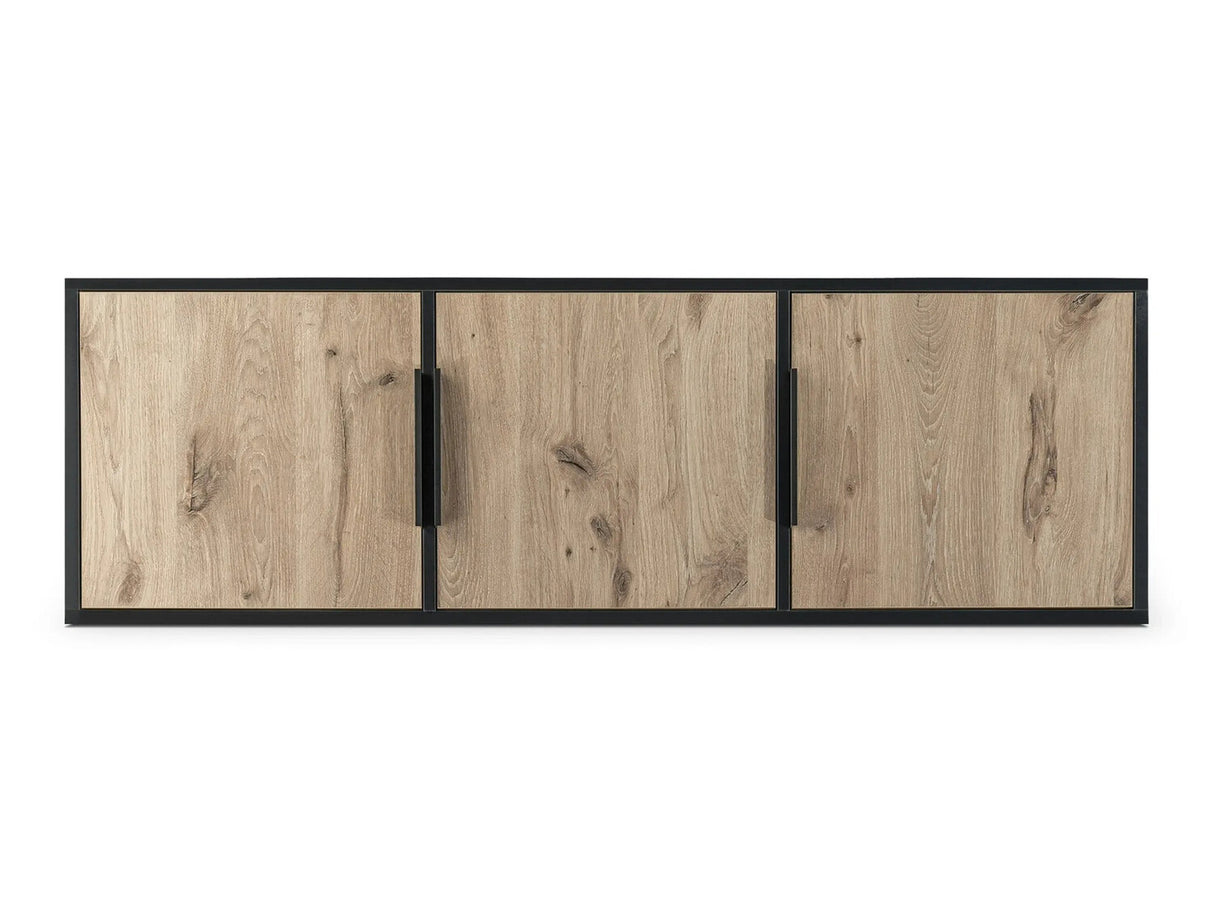 Szekrény LATI D3 NADSTAWKA CZARNY/DAB VIKING