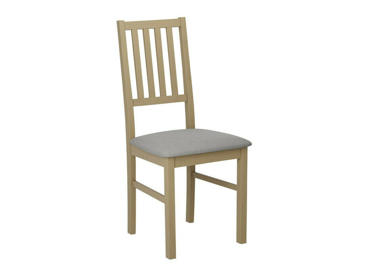 Étkezőgarnitúra 15 (MODENA 1P + NILO 7), Fa színe: Sonoma tölgy, Kárpit: Hygge 91