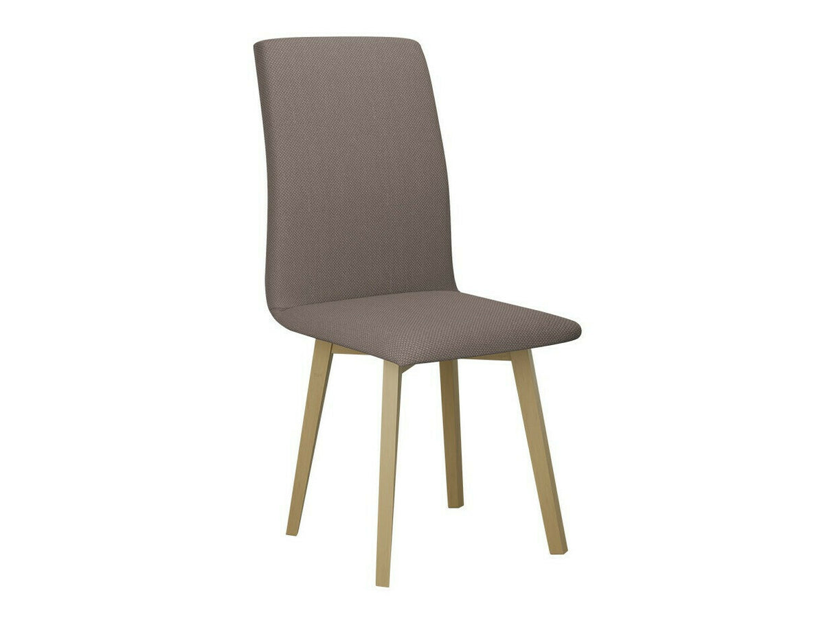 Étkezőgarnitúra 24 (OSLO 6 + LUNA 2), Fa színe: Sonoma tölgy, Kárpit: Hygge 20