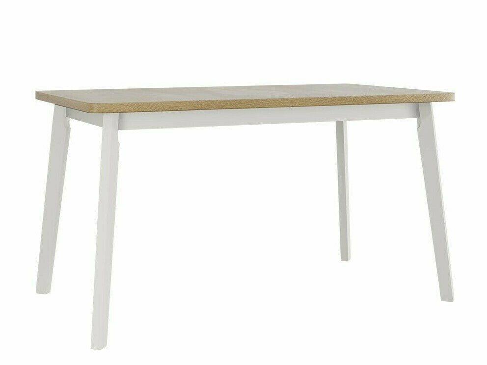 Étkezőgarnitúra 24 (OSLO 6 + LUNA 2) Sonoma, Fa színe: Fehér, Kárpit: Zetta 297