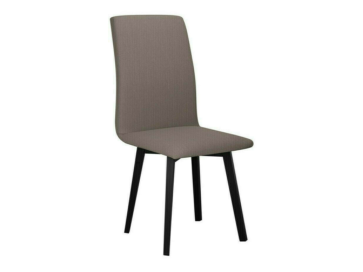 Étkezőgarnitúra 24 (OSLO 6 + LUNA 2) Artisan, Fa színe: Fekete, Kárpit: Hygge 20