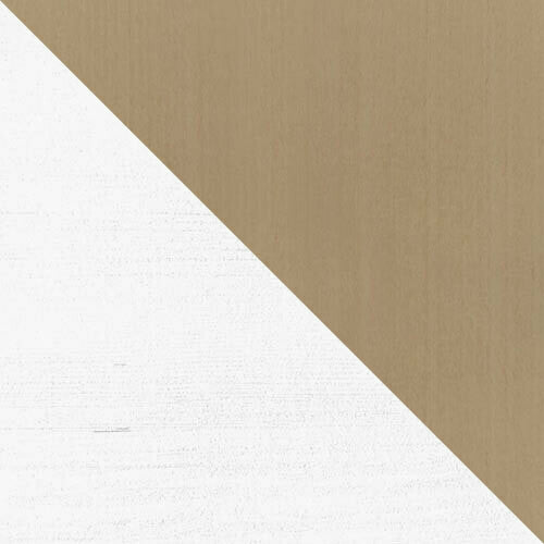 Asztal ALBA 5, Munkalap színe: Fehér, Lábak színe: Sonoma tölgy