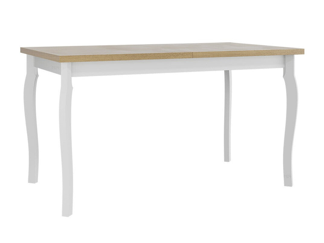 Asztal ALBA 5, Munkalap színe: Sonoma tölgy, Lábak színe: Fehér