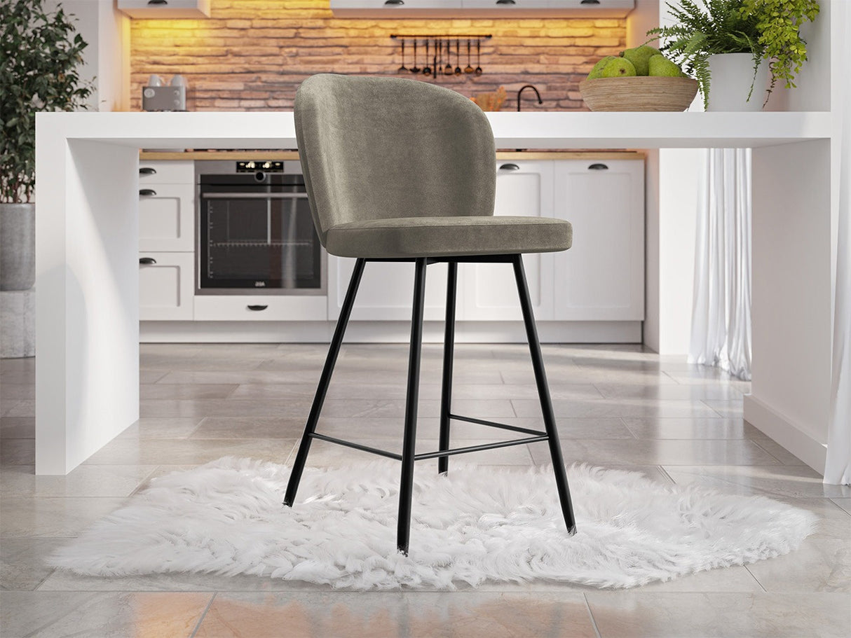 Bárszék Hoker CLEO, Szín: Fekete + Magic Velvet 2209