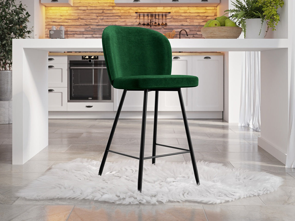 Bárszék Hoker CLEO, Szín: Fekete + Magic Velvet 2225