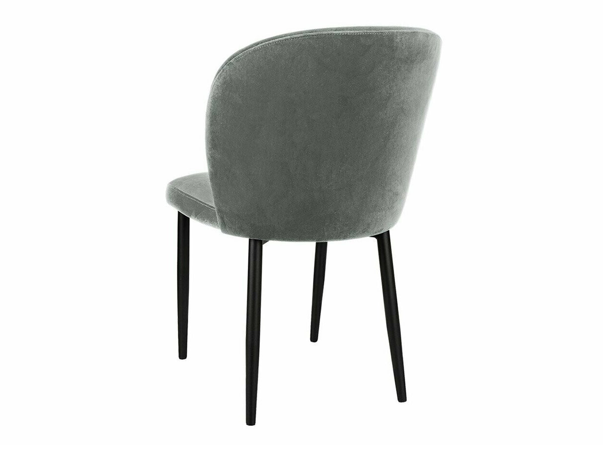 Szék Krzesło CLEO (Grebe) , Szín: Fekete + Magic Velvet 2217, Lábak színe: Fekete