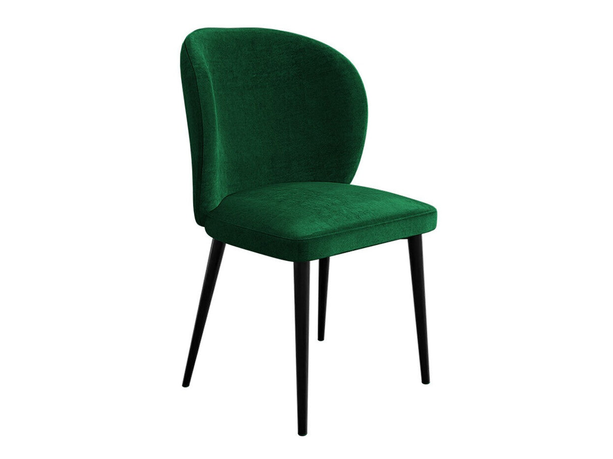 Szék Krzesło CLEO (Grebe) , Szín: Fekete + Magic Velvet 2225, Lábak színe: Fekete