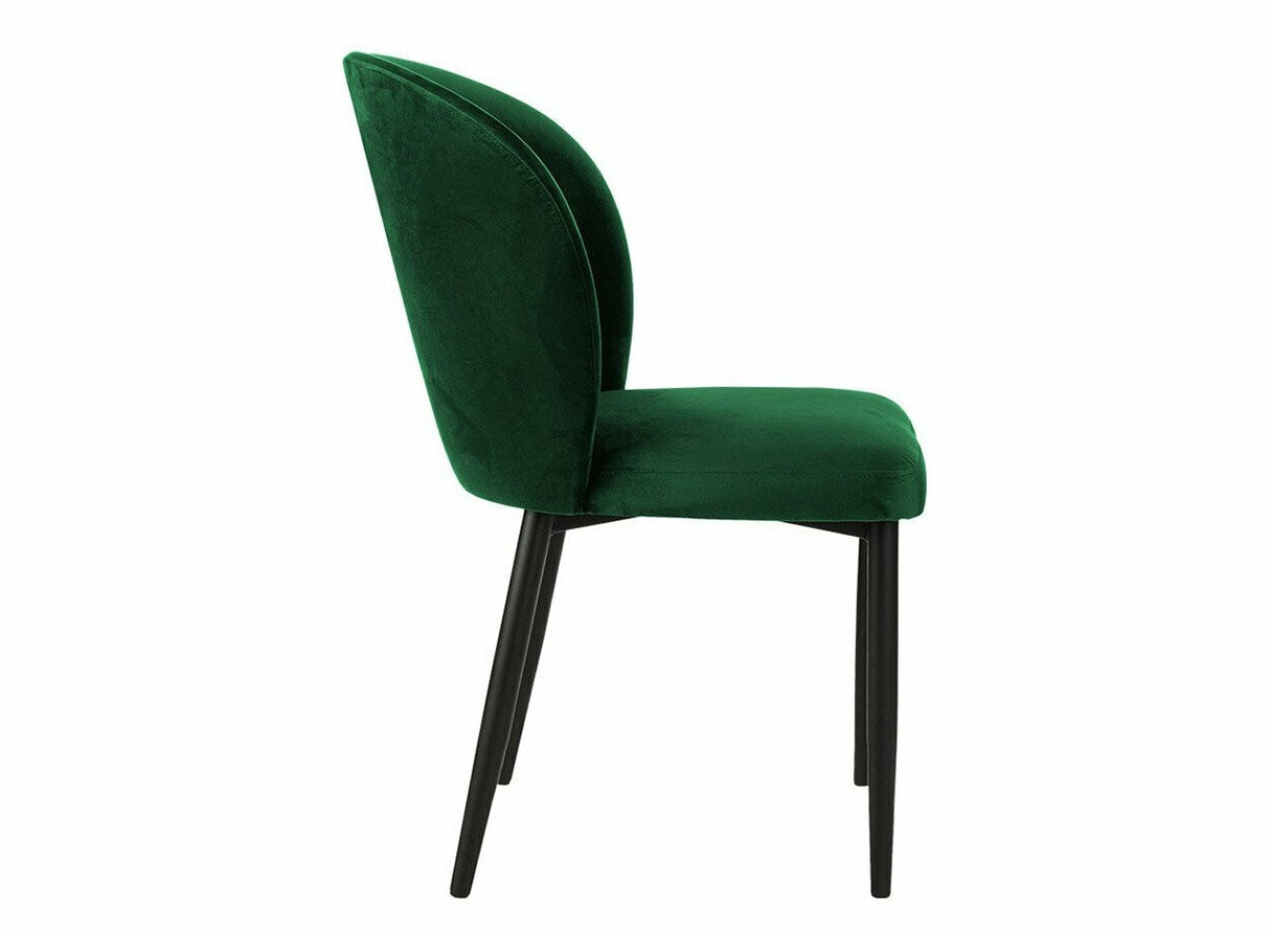 Szék Krzesło CLEO (Grebe) , Szín: Fekete + Magic Velvet 2225, Lábak színe: Fekete