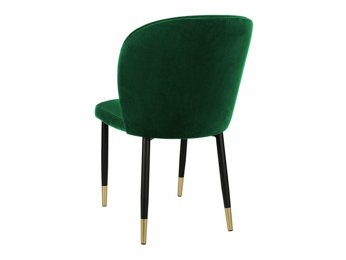 Szék Krzesło CLEO (Grebe) , Szín: Fekete + Magic Velvet 2225, Lábak színe: Aranysárga