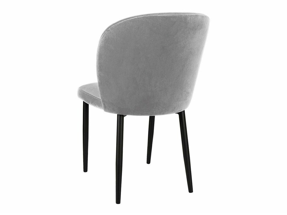 Szék Krzesło CLEO (Grebe) , Szín: Fekete + Magic Velvet 2240, Lábak színe: Fekete