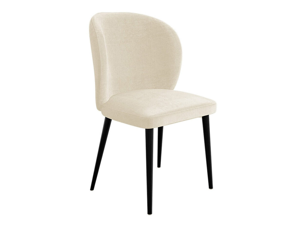 Szék Krzesło CLEO (Grebe) , Szín: Fekete + Magic Velvet 2250, Lábak színe: Fekete