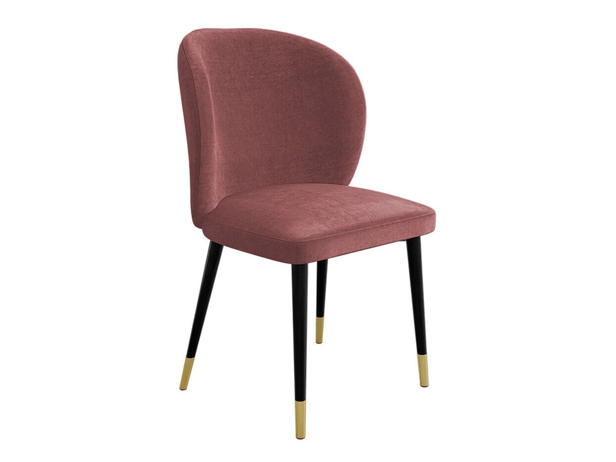 Szék Krzesło CLEO (Grebe) , Szín: Fekete + Magic Velvet 2258, Lábak színe: Aranysárga