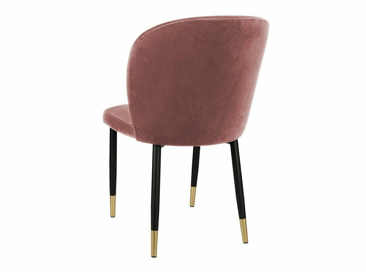 Szék Krzesło CLEO (Grebe) , Szín: Fekete + Magic Velvet 2258, Lábak színe: Aranysárga