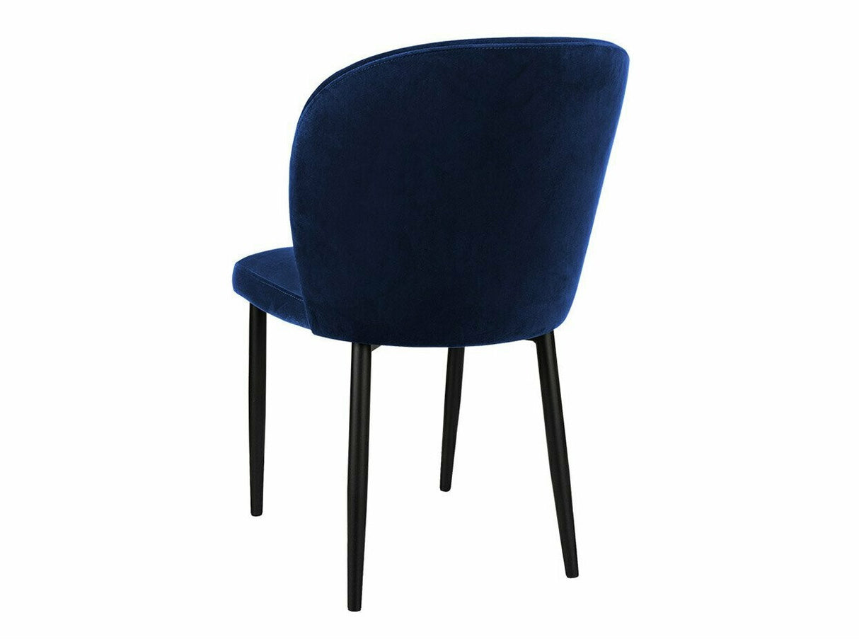 Szék Krzesło CLEO (Grebe) , Szín: Fekete + Magic Velvet 2216, Lábak színe: Fekete