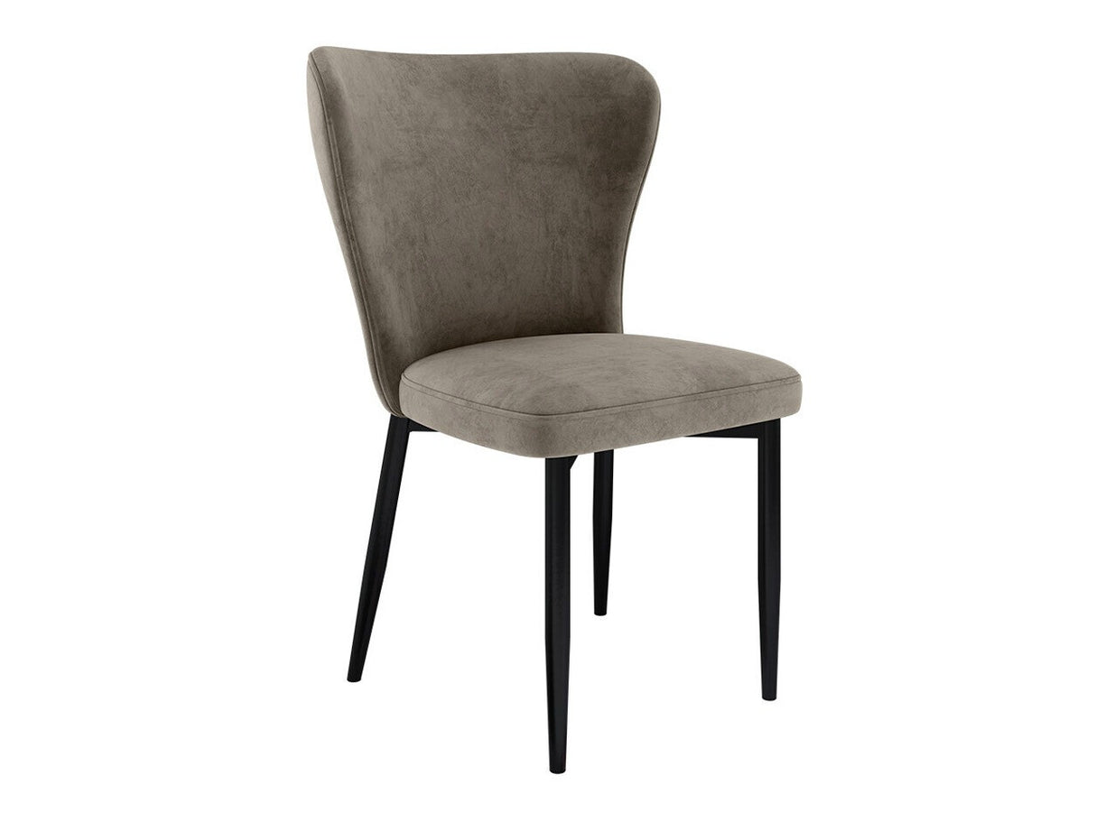 Szék Krzesło ELENA, Szín: Fekete + Magic Velvet 2209