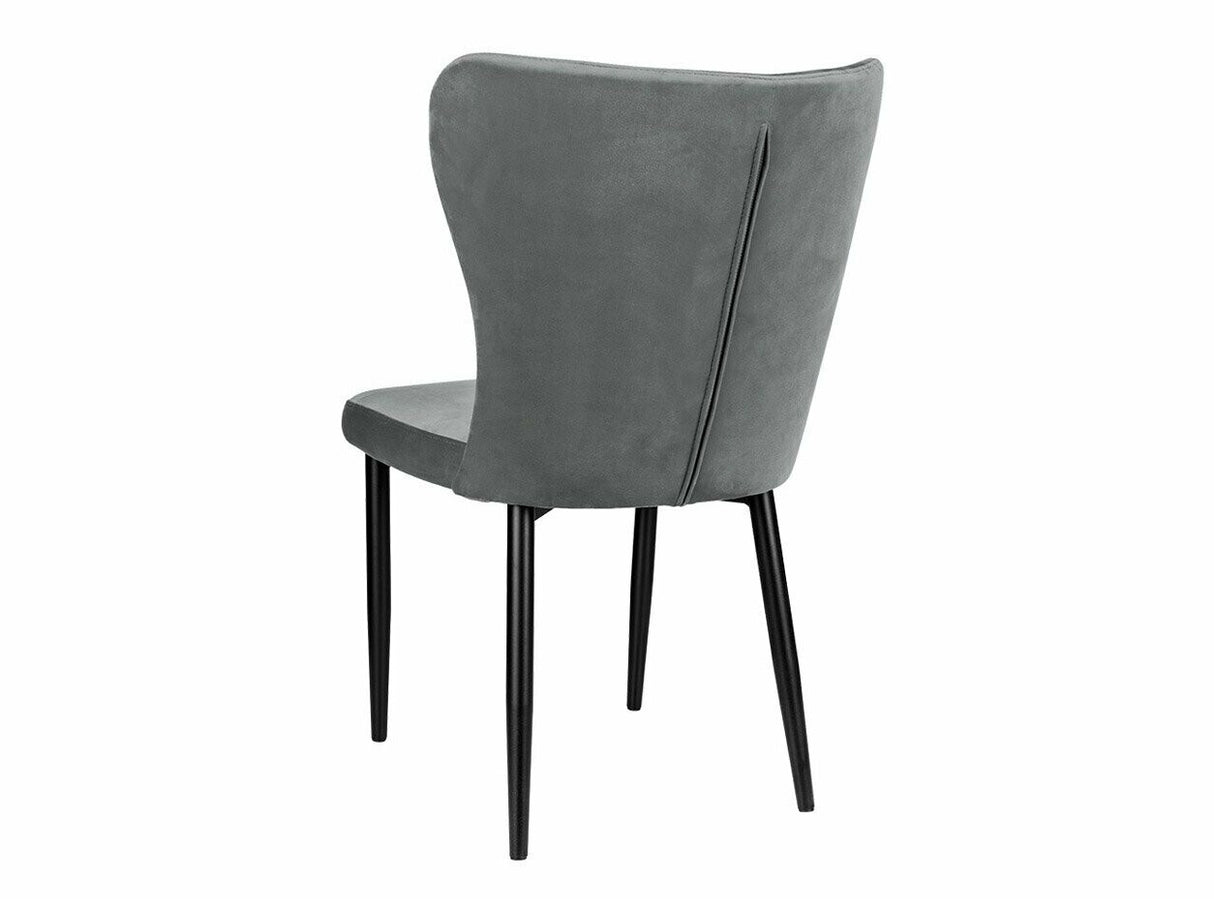 Szék Krzesło ELENA, Szín: Fekete + Magic Velvet 2217