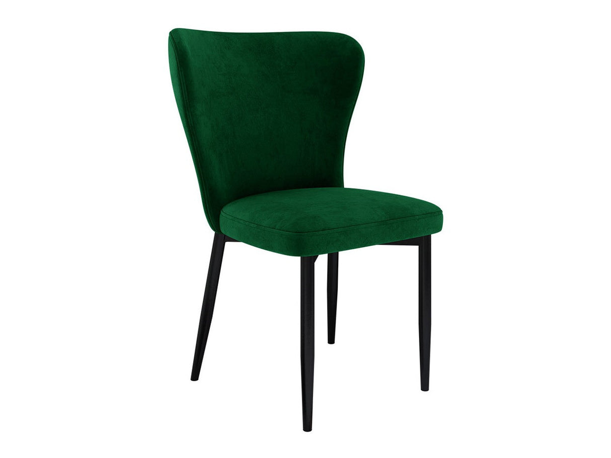 Szék Krzesło ELENA, Szín: Fekete + Magic Velvet 2225