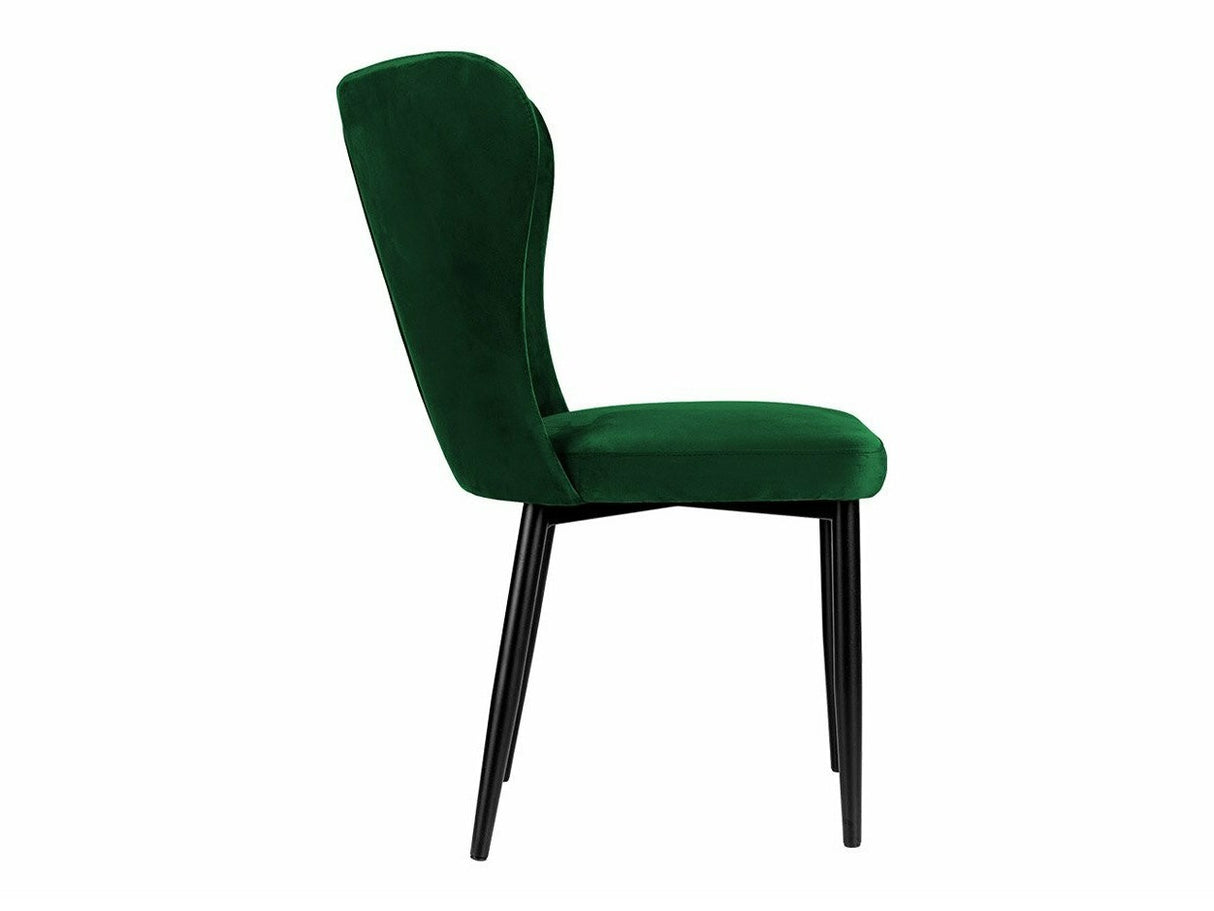 Szék Krzesło ELENA, Szín: Fekete + Magic Velvet 2225