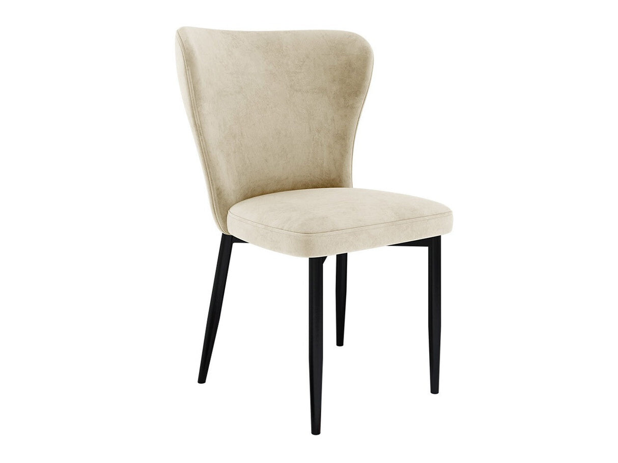 Szék Krzesło ELENA, Szín: Fekete + Magic Velvet 2250