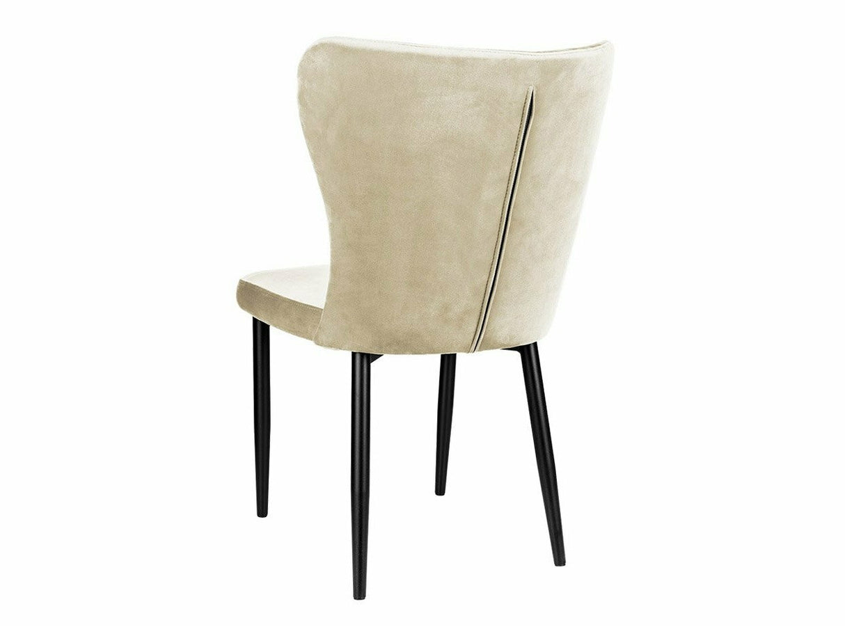 Szék Krzesło ELENA, Szín: Fekete + Magic Velvet 2250