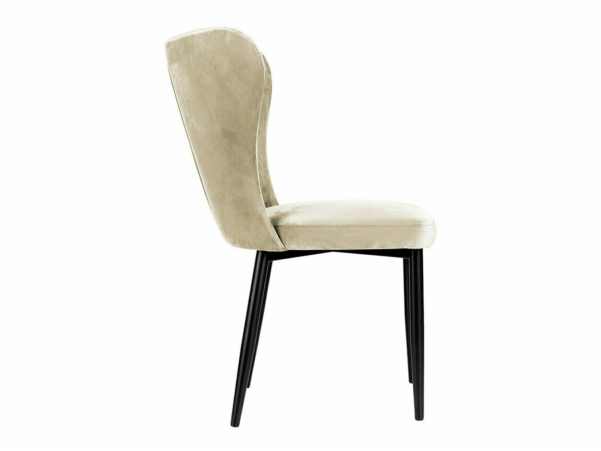Szék Krzesło ELENA, Szín: Fekete + Magic Velvet 2250