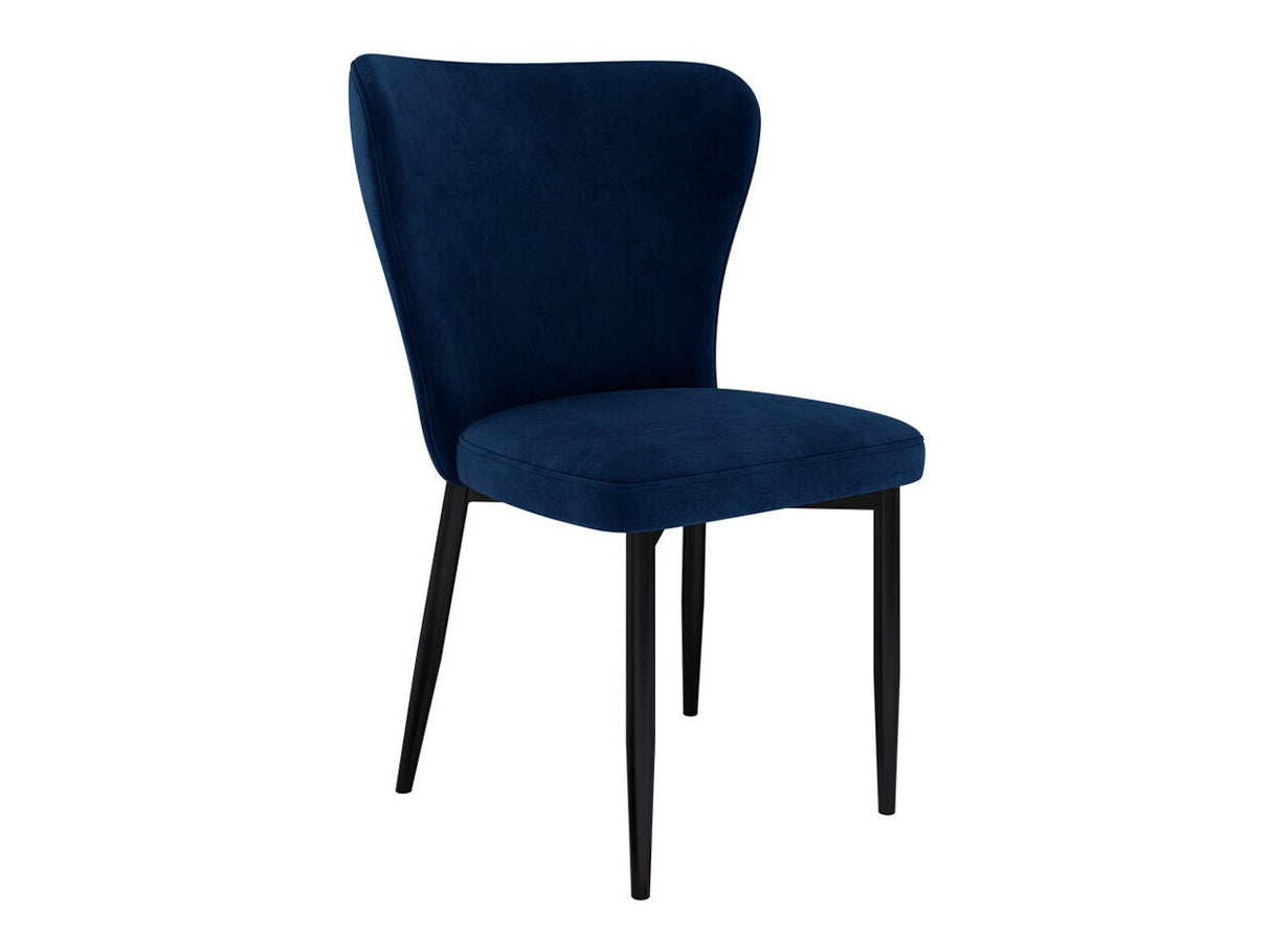 Szék Krzesło ELENA, Szín: Fekete + Magic Velvet 2216