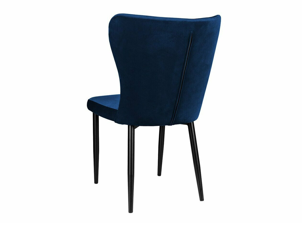 Szék Krzesło ELENA, Szín: Fekete + Magic Velvet 2216