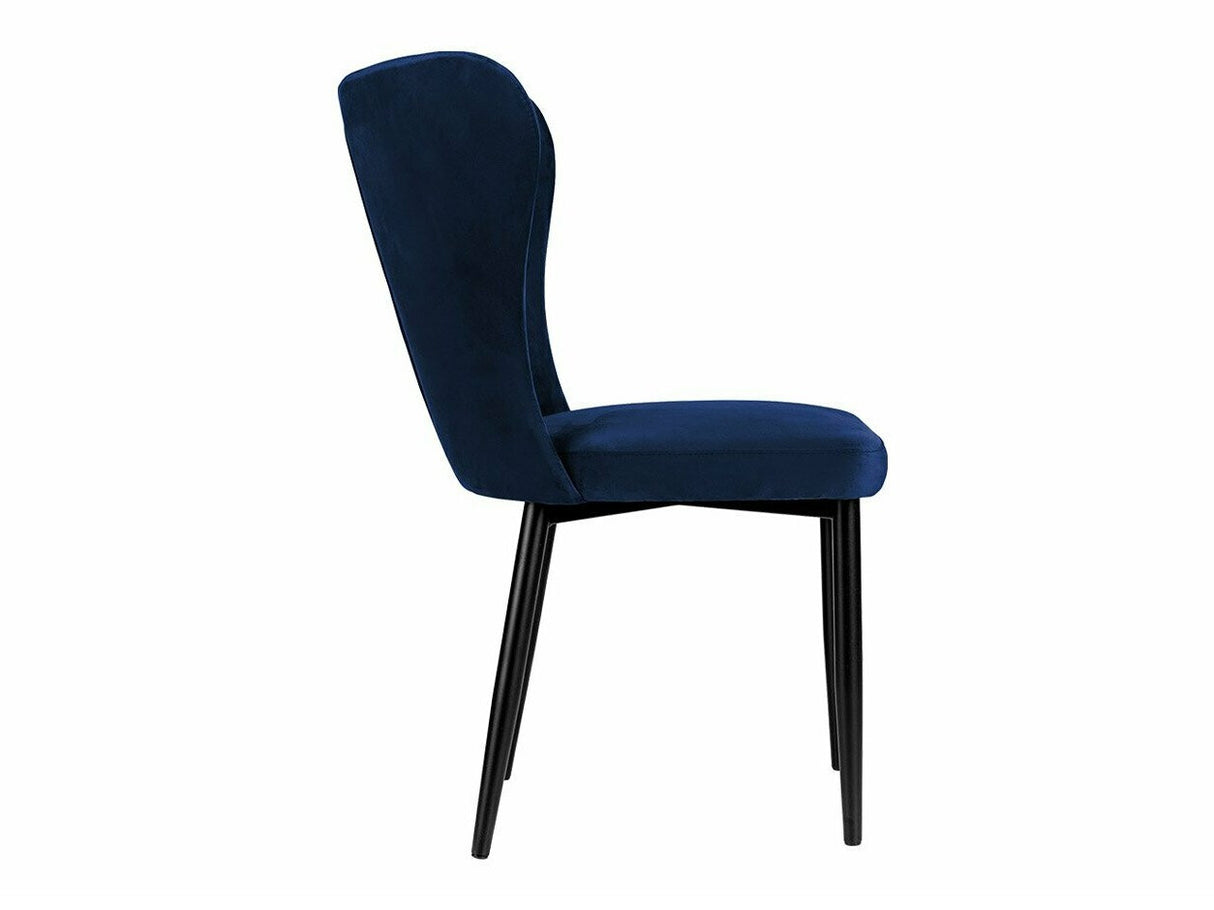 Szék Krzesło ELENA, Szín: Fekete + Magic Velvet 2216