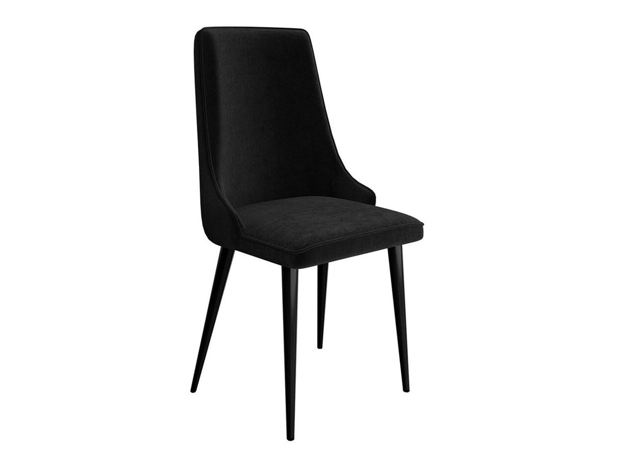 Szék Krzesło MARIO, Szín: Fekete + Magic Velvet 2219, Lábak színe: Fekete