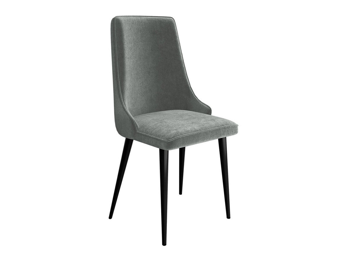 Szék Krzesło MARIO, Szín: Fekete + Magic Velvet 2217, Lábak színe: Fekete