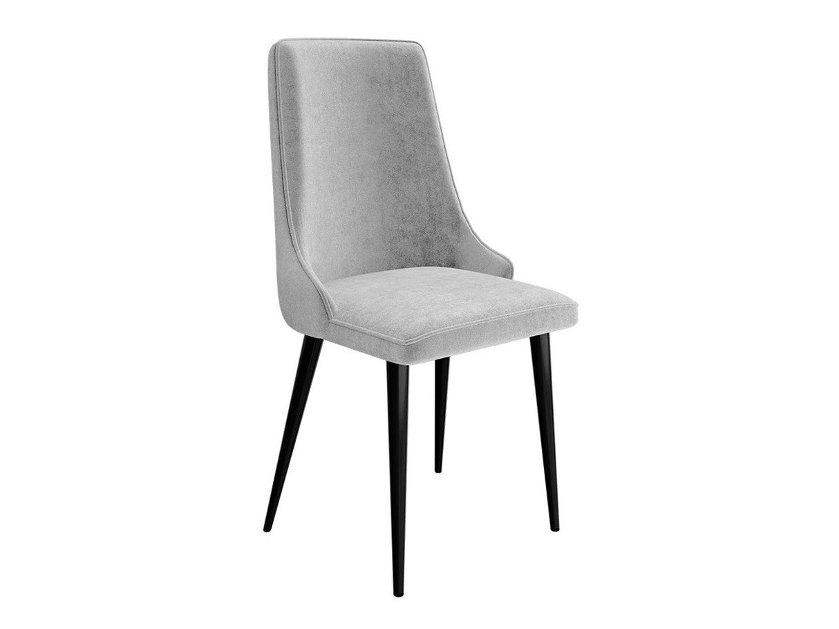 Szék Krzesło MARIO, Szín: Fekete + Magic Velvet 2240, Lábak színe: Fekete